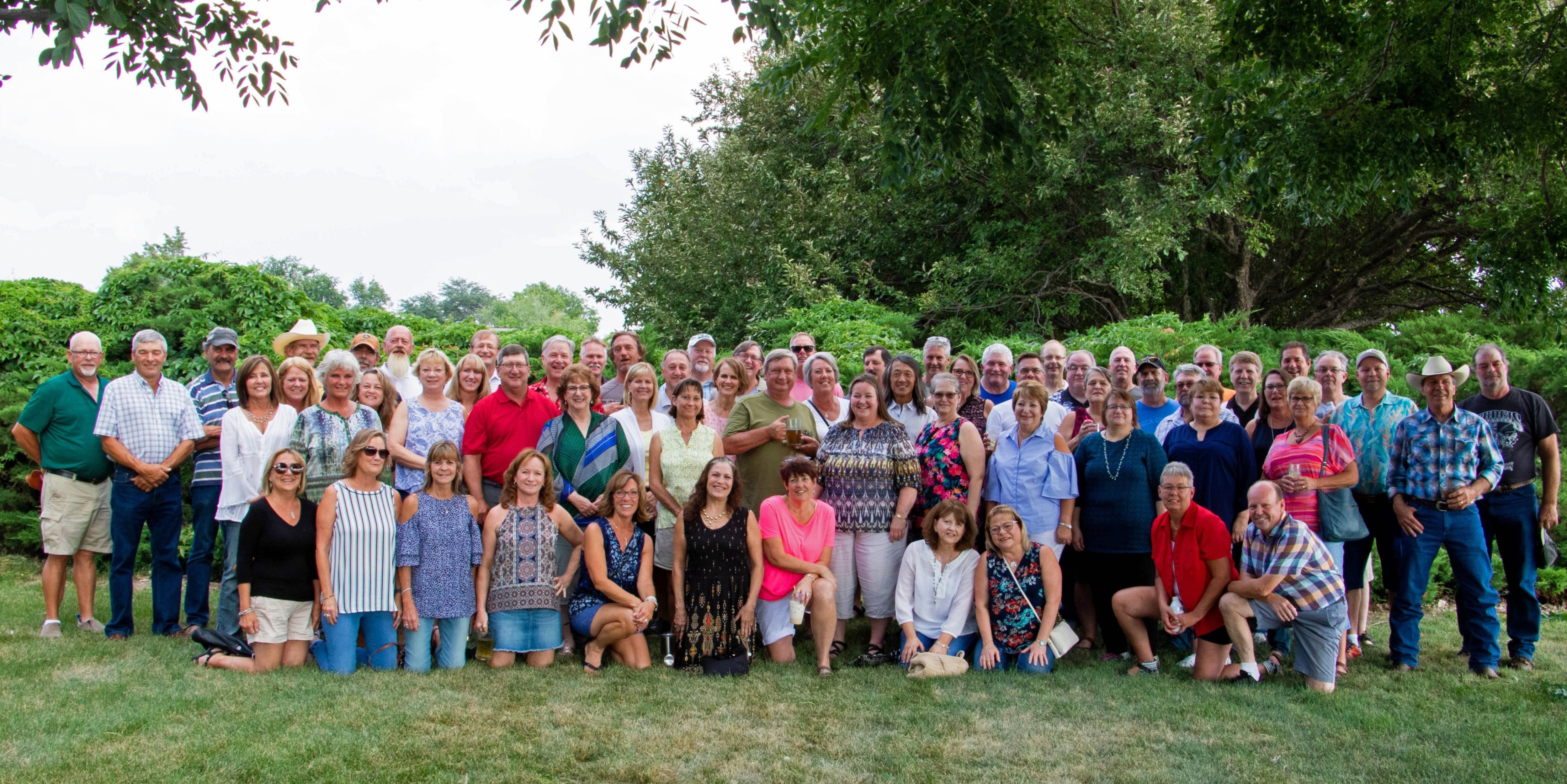 40th Reunion Class Picture - August 4, 2018